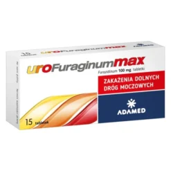 UroFuraginum Max, 100 mg, tabletki, 15 szt.