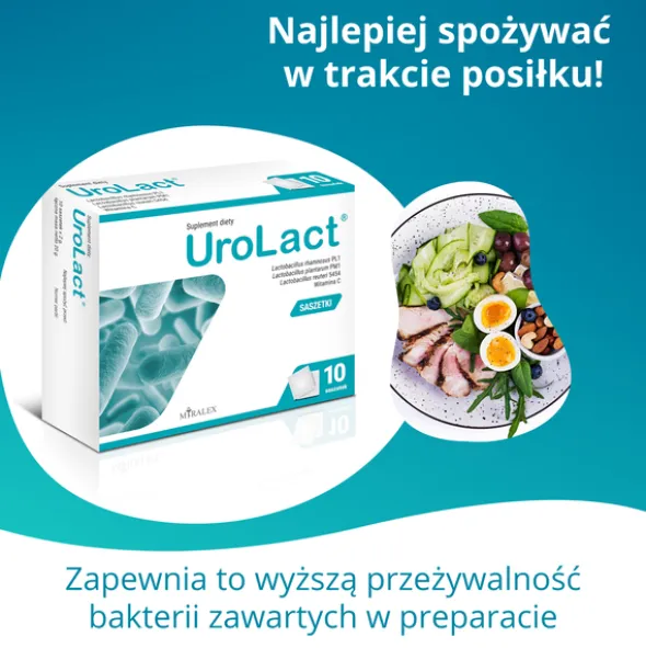 UroLact, proszek w saszetkach, 10 szt.