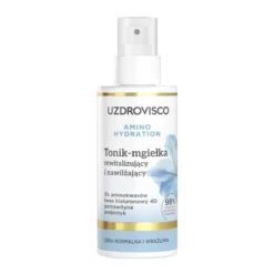 Uzdrovisco Amino Hydration, tonik-mgiełka rewitalizujący i nawilżający, 150 ml