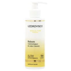 Uzdrovisco Body & Face Ritual, balsam rozświetlający do ciała i twarzy, 200 ml