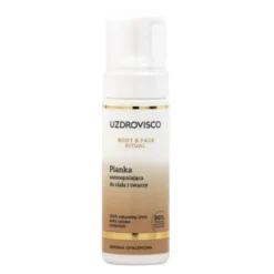 Uzdrovisco Body & Face Ritual, pianka samoopalająca do ciała i twarzy, 150 ml