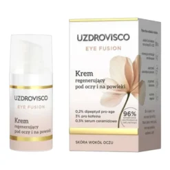 Uzdrovisco Eye Fusion, krem regenerujący pod oczy i na powieki, 15 ml