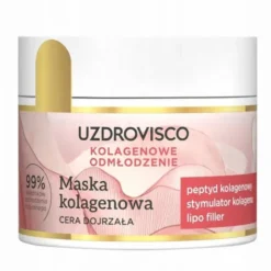 Uzdrovisco Kolagenowe Odmłodzenie, maska kolagenowa, cera dojrzała, 40 ml