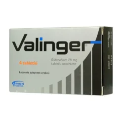 Valinger, 25 mg, tabletki powlekane, 4 szt.