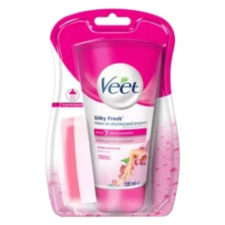 Veet Silky Fresh, krem do depilacji pod prysznic, skóra normalna, 135 ml