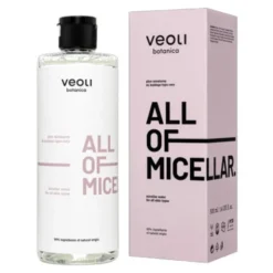 Veoli Botanica All Of Micellar, płyn micelarny do każdego typu cery, 500 ml