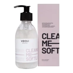 Veoli Botanica Cleaning Me Softly, żel nawilżająco-łagodzący do mycia twarzy, 190 ml