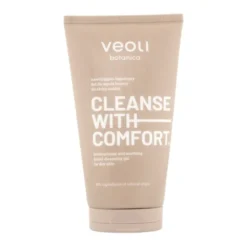 Veoli Botanica Cleanse With Comfort, żel nawilżająco-łagodzący do mycia twarzy, 150 ml