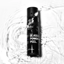 Veoli Botanica Glass Skin Power Peel, nawilżająco-rozświetlający peeling do twarzy z kwasem mlekowym, traneksamowym i ektoiną, 30 ml