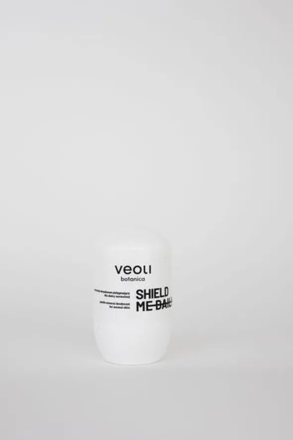 Veoli Botanica Shield Me Daily, mineralny dezodorant pielęgnujący dla skóry normalnej, 50 ml