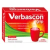 Verbascon Grip, proszek do rozpuszczania, smak malinowy, saszetki, 10 szt.