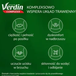 Verdin Complexx, krople, trawienne, 40 ml