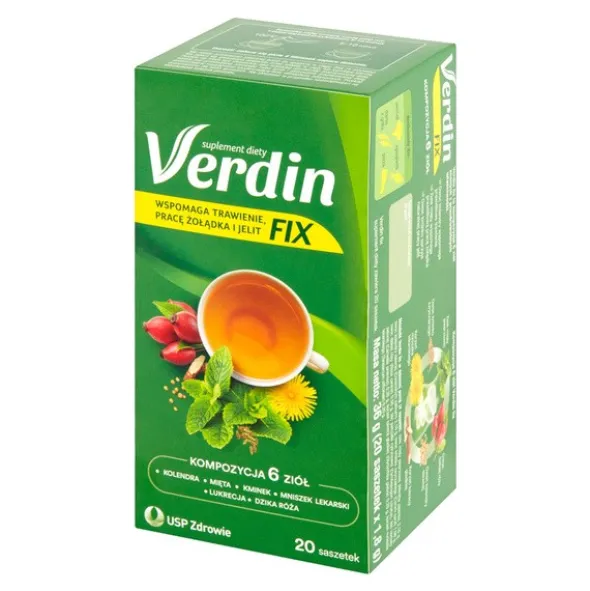 Verdin Fix, saszetki, 20 szt.