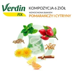 Verdin fix z cytrusami, susz ziołowy, 20 szt.