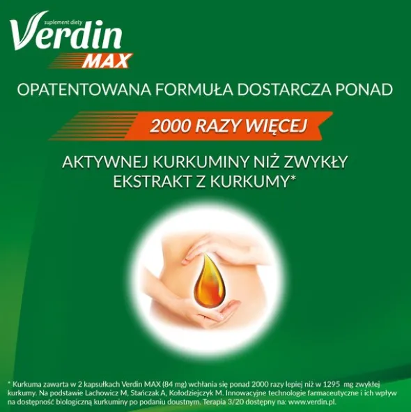 Verdin Max, kapsułki miękkie, 15 szt.