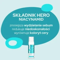 Vianek Hero, pianka do twarzy z niacynamidem, 150 ml