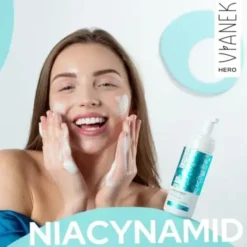 Vianek Hero, pianka do twarzy z niacynamidem, 150 ml
