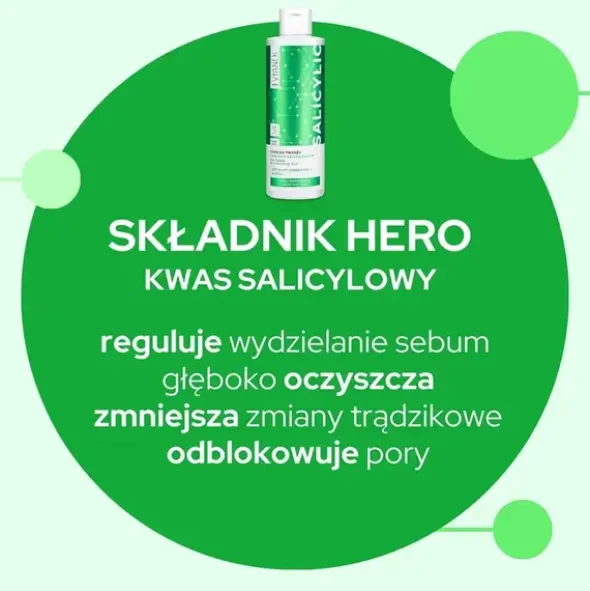 Vianek Hero Salic, maseczka oczyszczająca z kwasem salicylowym 2%, 75 ml