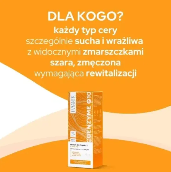 Vianek Hero, serum do twarzy z koenzymem Q10, 30 ml