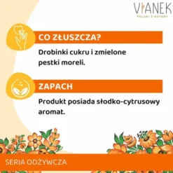 Vianek, odżywczo-wygładzający peeling do ciała, 250 ml