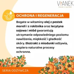 Vianek, odżywczy żel myjący do twarzy, 150 ml