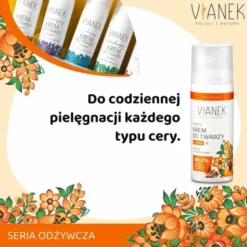 Vianek, odżywczy krem do twarzy na dzień, 50 ml