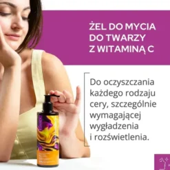 Vianek, prebiotyczny żel do mycia twarzy z witaminą C, 300 ml