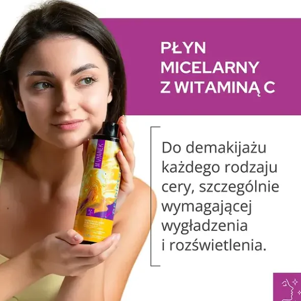 Vianek, prebiotyczny płyn micelarny z witaminą C, 400 ml