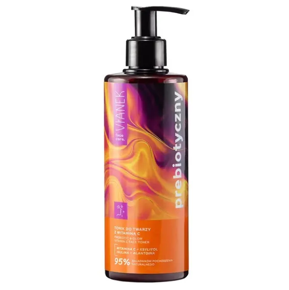 Vianek, prebiotyczny tonik do twarzy z witaminą C, 300 ml