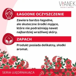 Vianek, rewitalizujący żel myjący do twarzy, 150 ml