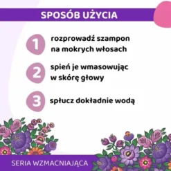 Vianek, wzmacniający szampon do włosów osłabionych i zniszczonych, 300 ml
