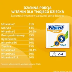 Vibovit Bobas, proszek w saszetkach, smak waniliowy, 30 szt.