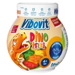 Vibovit Dino, żelki, smak owocowy, 50 szt.