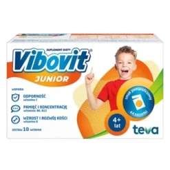 Vibovit Junior o smaku pomarańczowym, proszek, 2 g, 44 saszetek