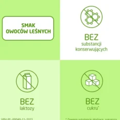 Vibovit Uczeń, tabletki do ssania, smak owoce leśne, od 8 lat, 30 szt.