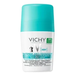 Vichy, antyperspirant w kulce 48h, przeciw śladom na ubraniach, 50 ml