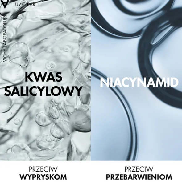 Vichy Capital Soleil, fluid przeciw niedoskonałościom, SPF 50+, 40 ml