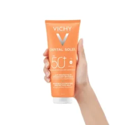 Vichy Capital Soleil, Mleczko do twarzy i ciała SPF 50+, 300 ml