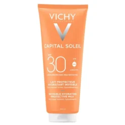 Vichy Capital Soleil, ochronne mleczko do twarzy i ciała SPF 30, 300 ml