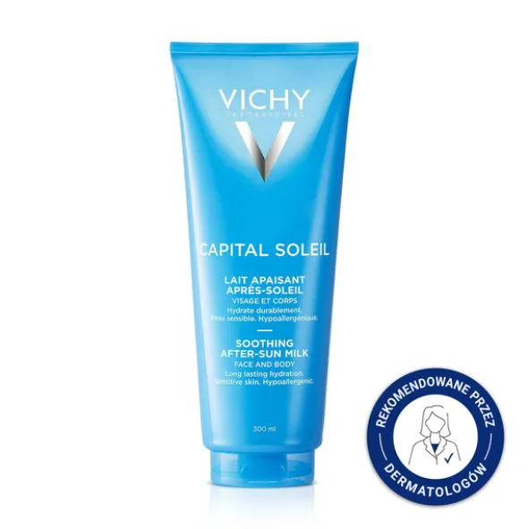 Vichy Capital Soleil, pielęgnacyjne mleczko po opalaniu, 300 ml