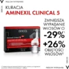 Vichy Dercos Aminexil Clinical 5, kuracja przeciw wypadaniu włosów dla mężczyzn, 6 ml, 21 ampułek