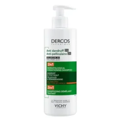 Vichy Dercos DS, szampon przeciwłupieżowy z odżywką 2w1, 390 ml