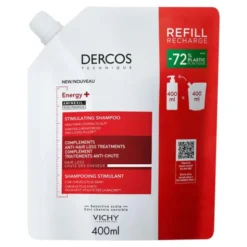 Vichy Dercos Energy+, szampon wzmacniający, opakowanie uzupełniające, 400 ml