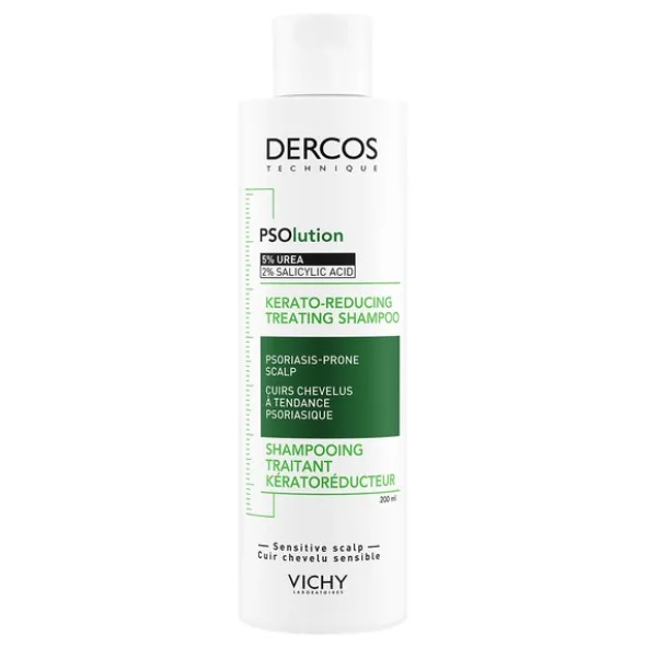 Vichy Dercos PSOlution, szampon keratolityczny, 200 ml