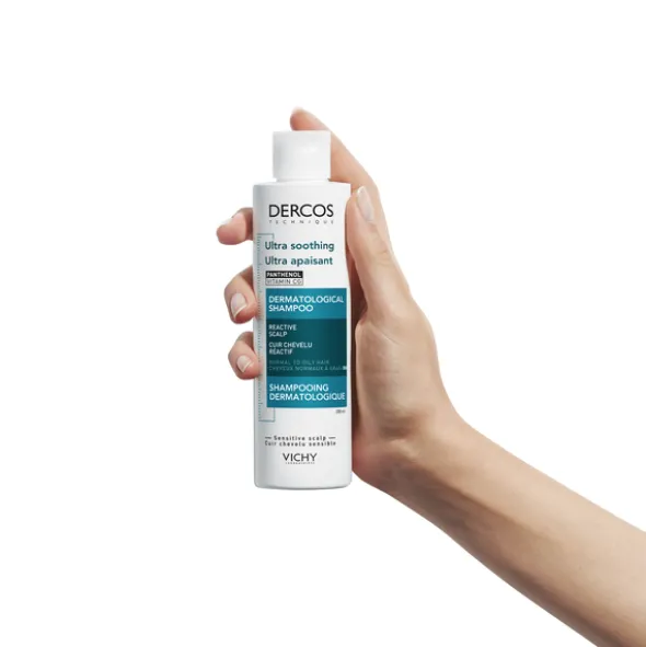 Vichy Dercos, ultrakojący szampon do włosów normalnych i przetłuszczających się, 200 ml
