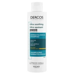 Vichy Dercos, ultrakojący szampon do włosów suchych, 200 ml