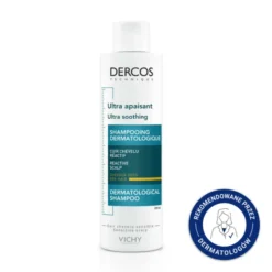 Vichy Dercos, ultrakojący szampon do włosów suchych, 200 ml