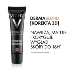 Vichy Dermablend 3D, podkład wyrównujący powierzchnię skóry, 35 Sand, 30 ml