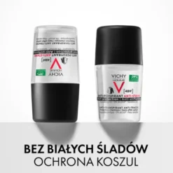 Vichy Homme, antyperspirant w kulce przeciw śladom na ubraniach, 48h, 50 ml