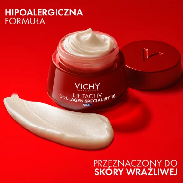 Vichy Liftactiv Collagen Specialist 16, krem na noc, 50 ml